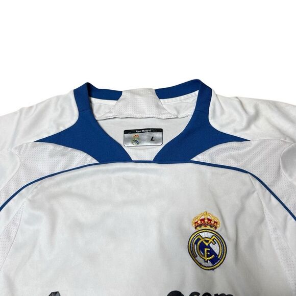Y2K Real Madrid V. Nistelrooy Jersey Large - Picture 7 of 11